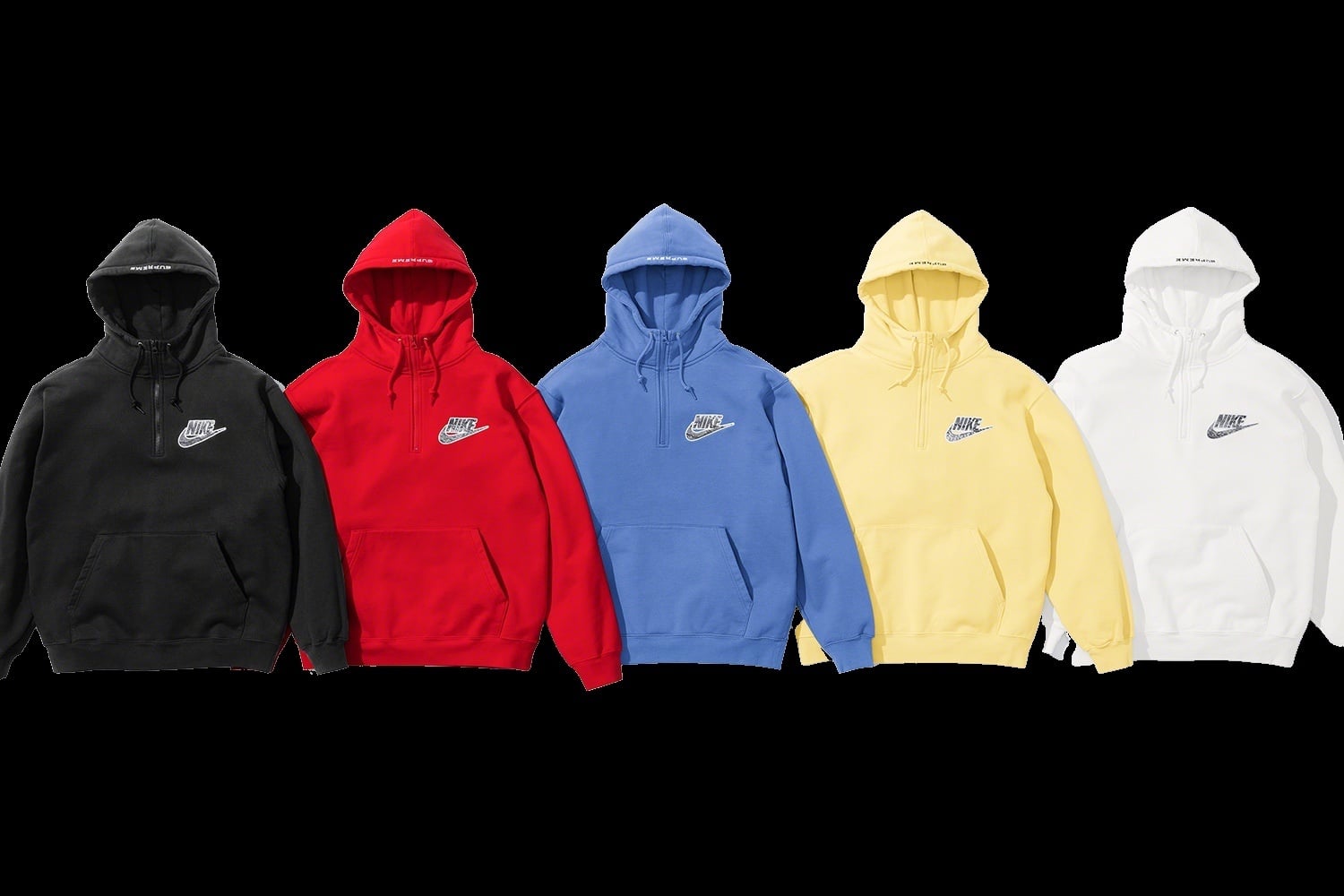 Supreme®/Nike® Half Zip Hooded Sweatshirt